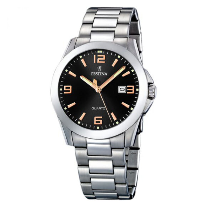 RELOJ ANÁLOGO PARA HOMBRE FESTINA CLASSIC METAL F16376/6 - PLATEADO