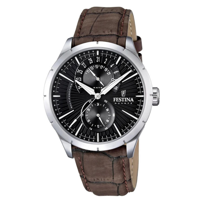 RELOJ ANÁLOGO PARA HOMBRE FESTINA RETRO F16573/4 - MARRÓN