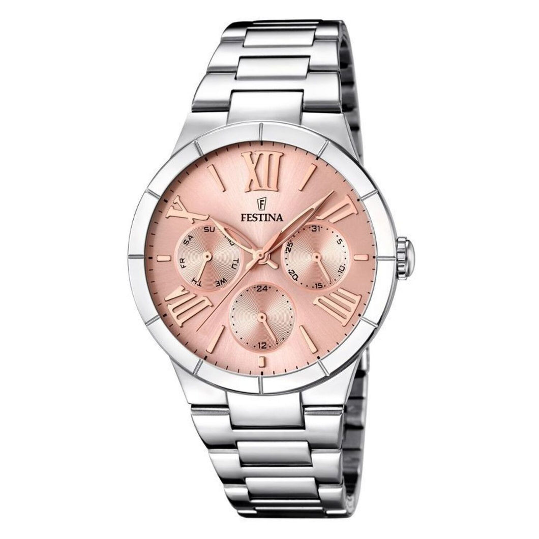 RELOJ ANÁLOGO PARA MUJER FESTINA BOYFRIEND F16716/3 - PLATEADO