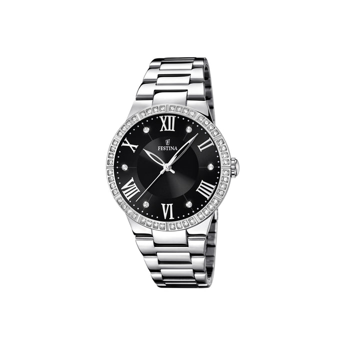 RELOJ ANÁLOGO PARA MUJER FESTINA BOYFRIEND F16719/2 - PLATEADO