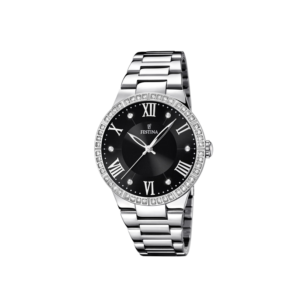 RELOJ ANÁLOGO PARA MUJER FESTINA BOYFRIEND F16719/2 - PLATEADO