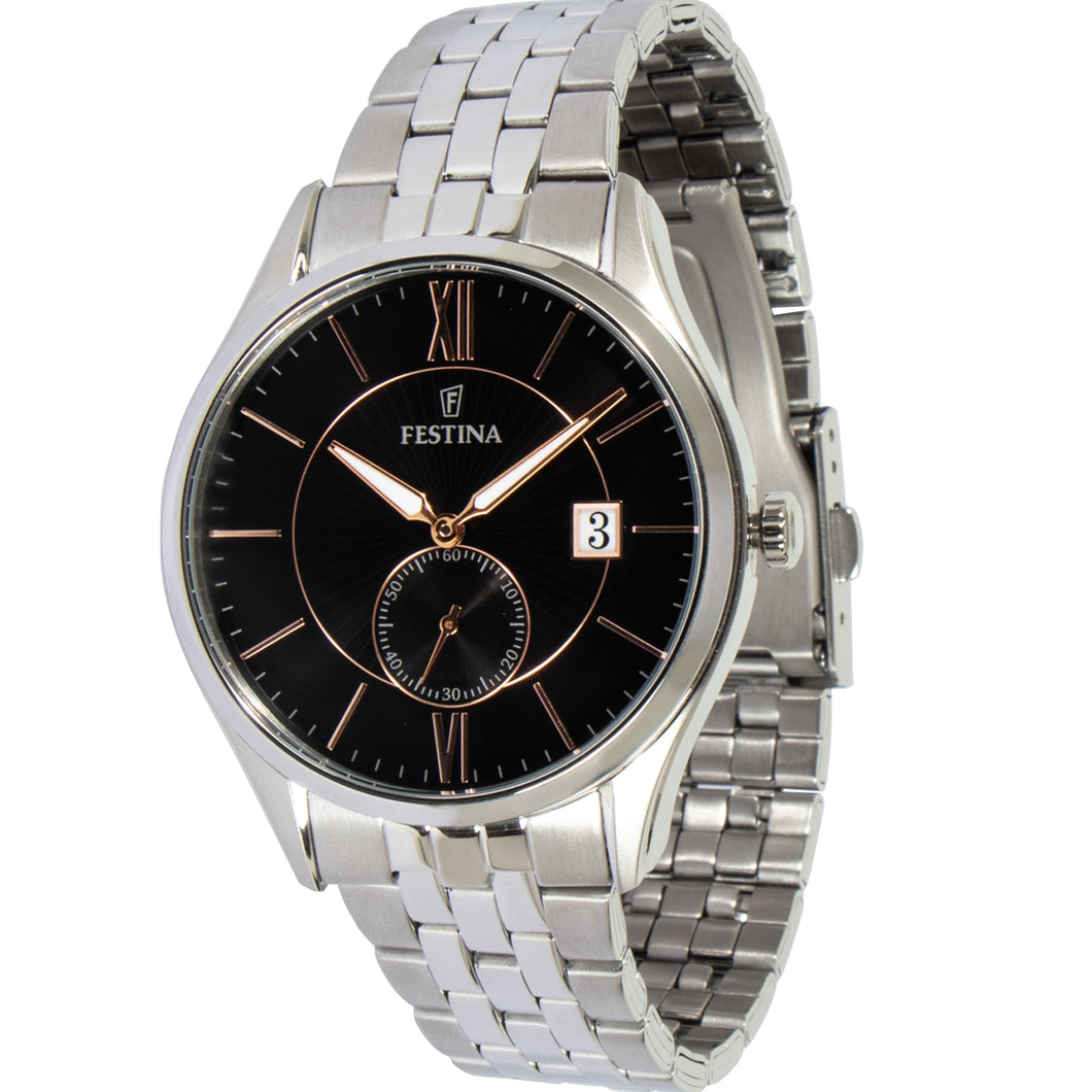 RELOJ ANÁLOGO PARA HOMBRE FESTINA OUT OF CORE COLLECTION F16871/4 - PLATEADO