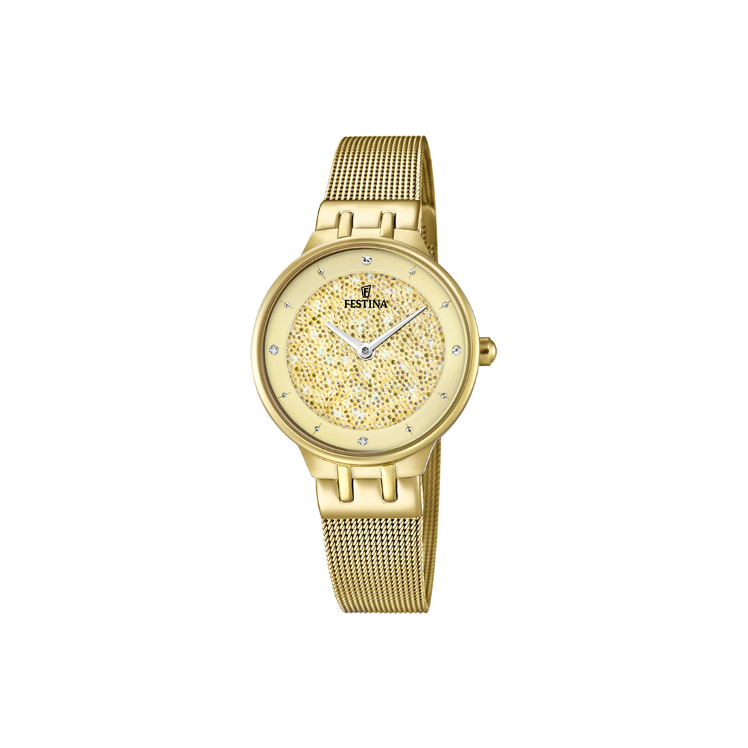 RELOJ ANÁLOGO PARA MUJER FESTINA MADEMOISELLE F20386/2 - DORADO