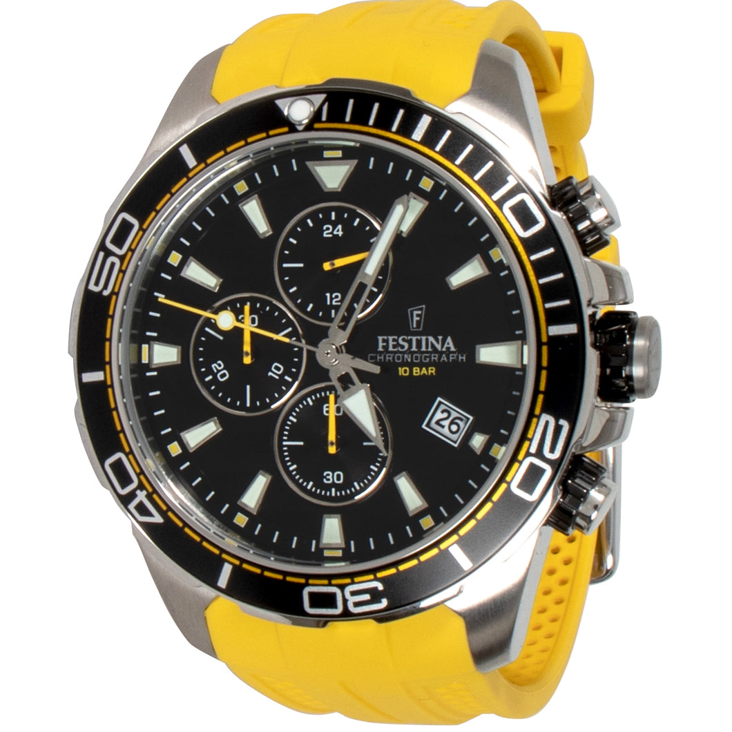 RELOJ ANÁLOGO PARA HOMBRE FESTINA THE ORIGINALS F20370/2 - AMARILLO