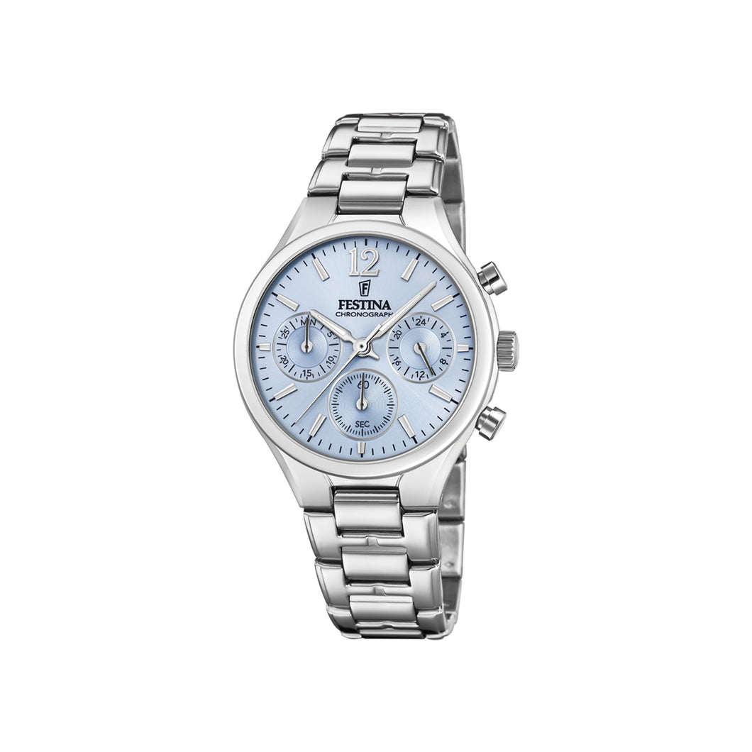 RELOJ ANÁLOGO PARA MUJER FESTINA BOYFRIEND F20391/3 - PLATEADO