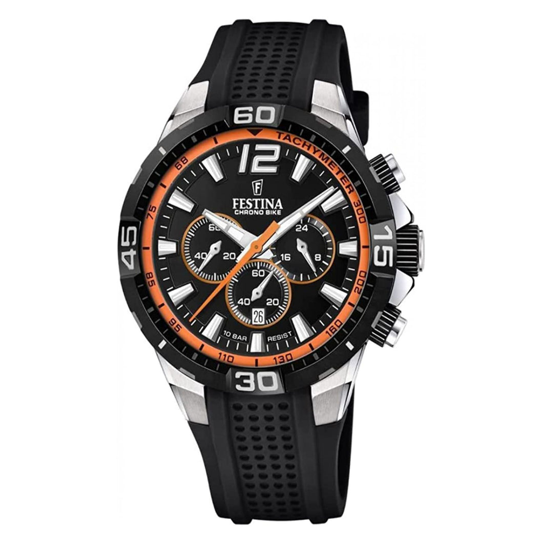 RELOJ ANÁLOGO PARA HOMBRE FESTINA CHRONO SPORT F20523/2 - NEGRO