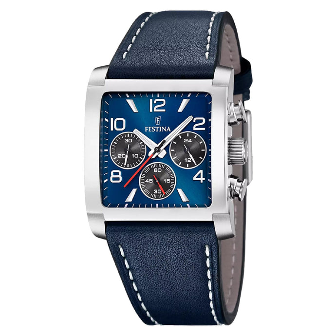 RELOJ ANÁLOGO PARA HOMBRE FESTINA ON THE SQUARE F20653/1 - AZUL