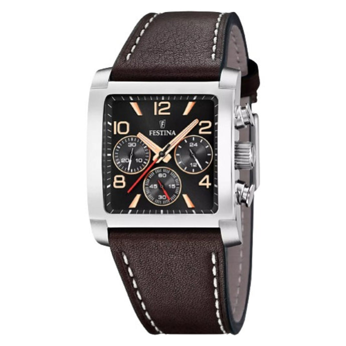 RELOJ ANÁLOGO PARA HOMBRE FESTINA ON THE SQUARE F20653/4 - MARRÓN
