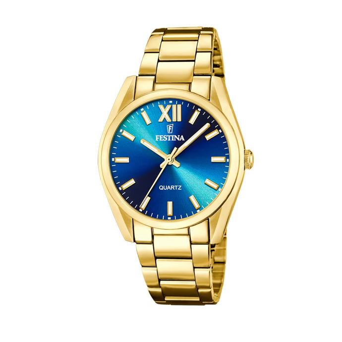 RELOJ ANÁLOGO PARA MUJER FESTINA F20640 F20640/8 - DORADO