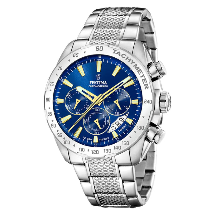 RELOJ ANÁLOGO PARA HOMBRE FESTINA TIMELESS F20668/2 - PLATEADO