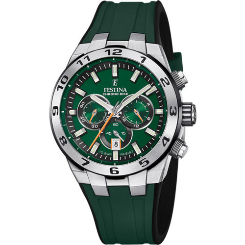 RELOJ ANÁLOGO PARA HOMBRE FESTINA CHRONO BIKE F20671/2 - VERDE