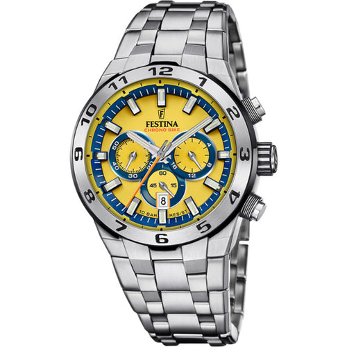 RELOJ ANÁLOGO PARA HOMBRE FESTINA CHRONO BIKE F20670/4 - PLATEADO