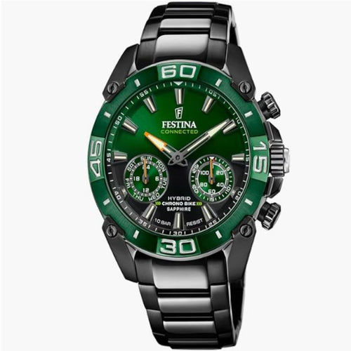 RELOJ ANÁLOGO PARA HOMBRE FESTINA VERDE F20548/2 - NEGRO