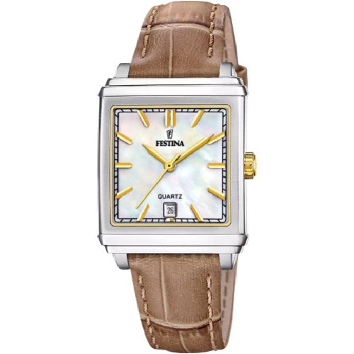RELOJ ANÁLOGO PARA MUJER FESTINA ON THE SQUARE F20682/4 - MARRÓN