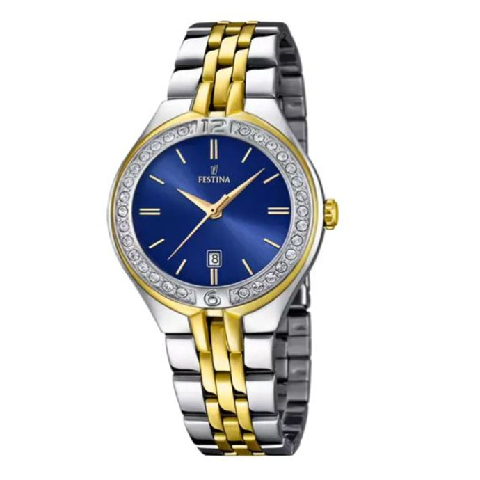 RELOJ ANÁLOGO PARA MUJER FESTINA AZUL F16868/3 - MULTICOLOR