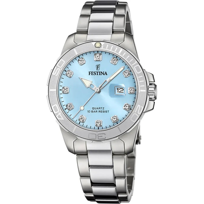 RELOJ ANÁLOGO PARA MUJER FESTINA BOYFRIEND F20503/5 - PLATEADO