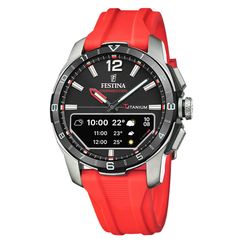 RELOJ ANÁLOGO-DIGITAL PARA HOMBRE FESTINA CONNECTED F23000/C - ROJO