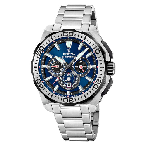 RELOJ ANÁLOGO PARA HOMBRE FESTINA CHRONO BIKE F20724/2 - PLATEADO
