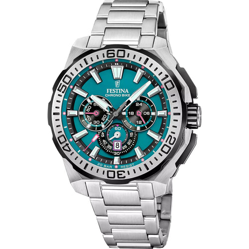 RELOJ FESTINA PARA HOMBRE CHRONO BIKE F20724/6 - PLATEADO