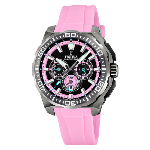 RELOJ ANÁLOGO PARA HOMBRE FESTINA CHRONO BIKE F20725/2 - ROSA