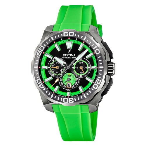 RELOJ ANÁLOGO PARA HOMBRE FESTINA CHRONO BIKE F20725/3 - VERDE