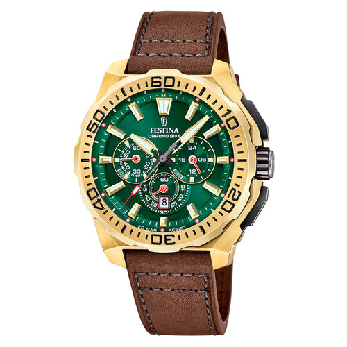 RELOJ ANÁLOGO PARA HOMBRE FESTINA CHRONO BIKE F20728/2 - MARRÓN