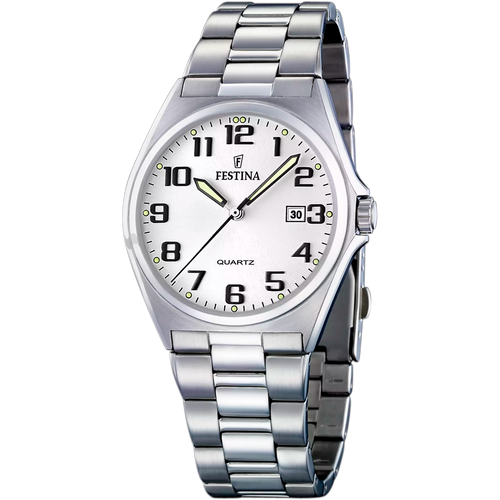 RELOJ ANÁLOGO PARA HOMBRE FESTINA CLASSIC METAL F16374/9 - PLATEADO