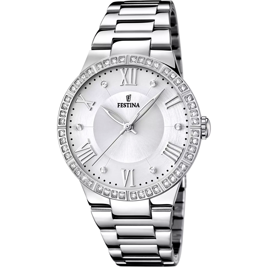 RELOJ ANÁLOGO PARA MUJER FESTINA BOYFRIEND F16719/1 - PLATEADO