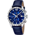 Cargar imagen en el visor de la galería, RELOJ EN CUERO PARA HOMBRE FESTINA TIMELESS CHRONO F16760/3 - AZUL
