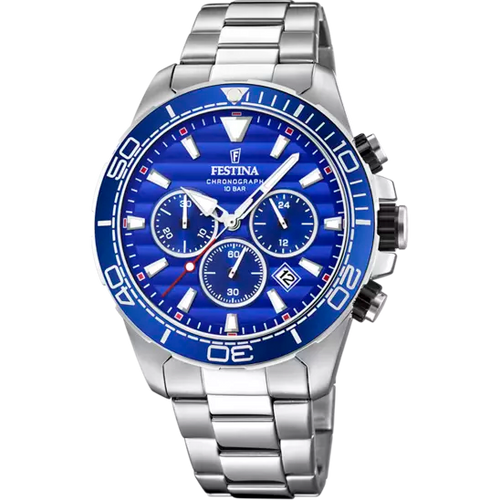 RELOJ ANÁLOGO PARA HOMBRE FESTINA PRESTIGE F20361/2 - PLATEADO