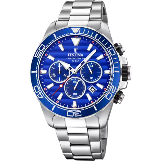 RELOJ ANÁLOGO PARA HOMBRE FESTINA PRESTIGE F20361/2 - PLATEADO