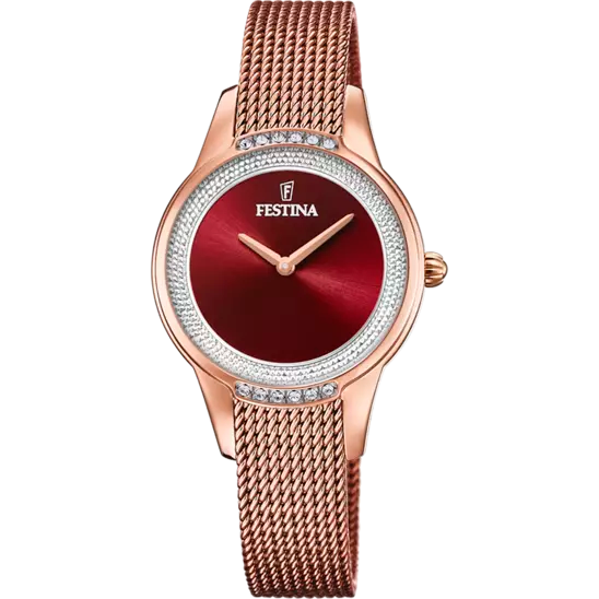 RELOJ DELICADO PARA MUJER FESTINA MADEMOISELLE F20496/1 - ORO ROSA