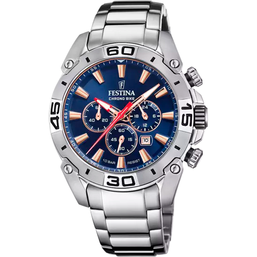 RELOJ DEPORTIVO PARA HOMBRE FESTINA CHRONO BIKE 21 F20543/4 - PLATEADO