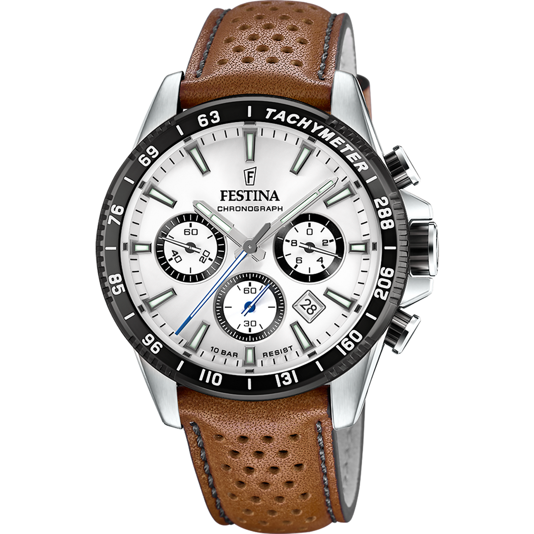 RELOJ ANÁLOGO PARA HOMBRE FESTINA TIMELESS CHRONO F20561/1 - MARRÓN