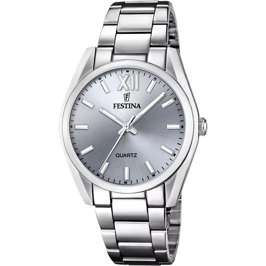 RELOJ ANÁLOGO PARA MUJER FESTINA BOYFRIEND F20622/J - PLATEADO