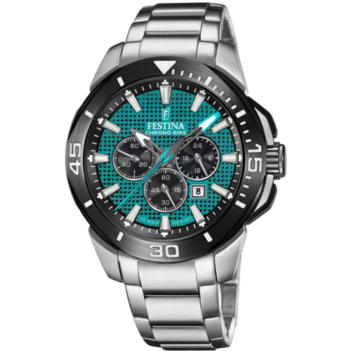 RELOJ ANÁLOGO PARA HOMBRE FESTINA CHRONO BIKE F20641/3 - PLATEADO