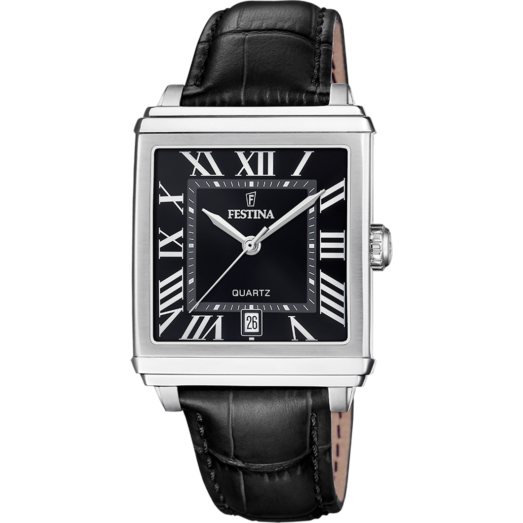 RELOJ ANÁLOGO PARA HOMBRE FESTINA ON THE SQUARE F20681/3 - NEGRO