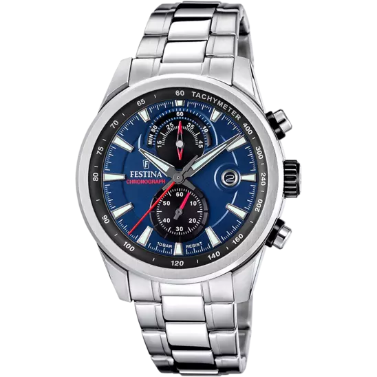 RELOJ ANÁLOGO PARA HOMBRE FESTINA TIMELESS F20694/5 - PLATEADO