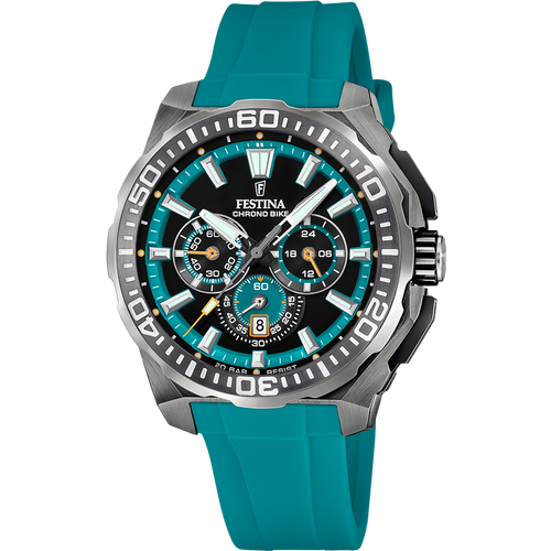 RELOJ ANÁLOGO PARA HOMBRE FESTINA CHRONO BIKE F20725/6 - TURQUESA