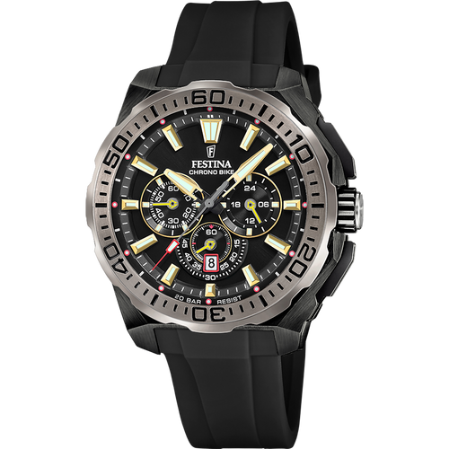 RELOJ ANÁLOGO PARA HOMBRE FESTINA CHRONO BIKE F20726/3 - NEGRO