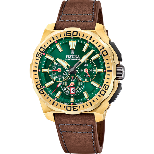 RELOJ ANÁLOGO PARA HOMBRE FESTINA CHRONO BIKE F20728/2 - MARRÓN