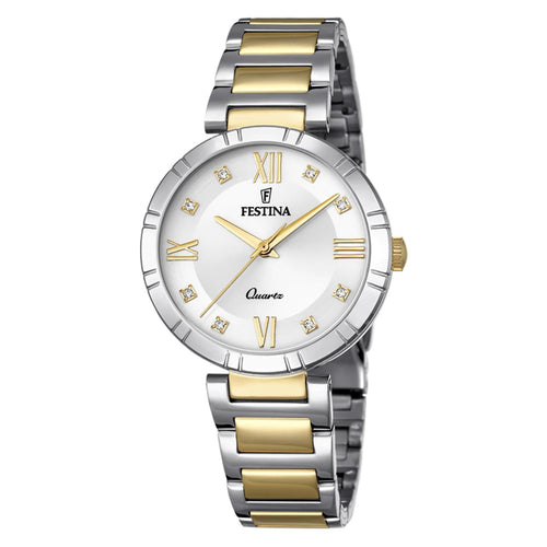 RELOJ ANÁLOGO PARA MUJER FESTINA MADEMOISELLE  F16937/A - PLATEADO