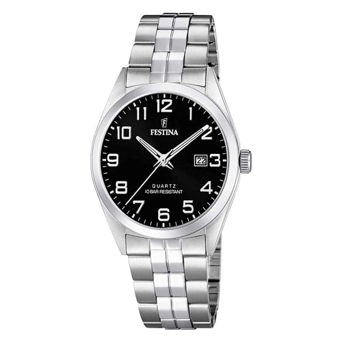 RELOJ ANÁLOGO PARA HOMBRE FESTINA CLASSIC METAL F20437/4 - PLATEADO