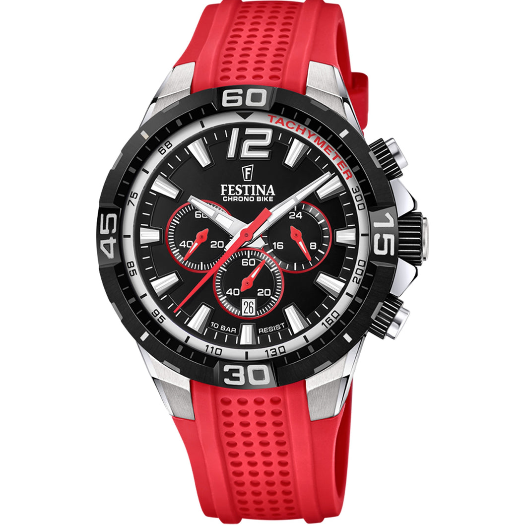 RELOJ DEPORTIVO PARA HOMBRE FESTINA CHRONO BIKE F20523/7 - ROJO