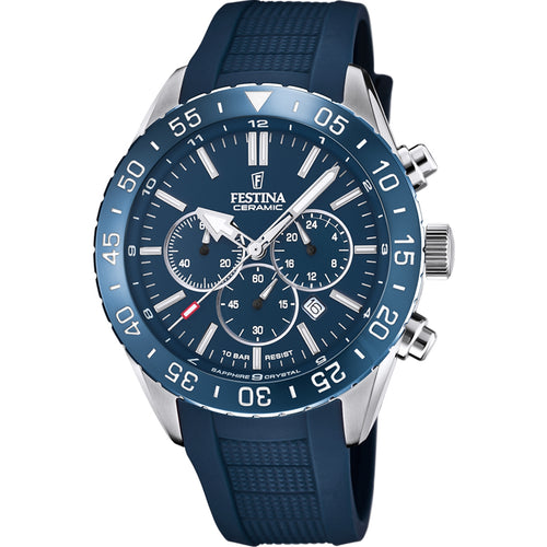 RELOJ DEPORTIVO PARA HOMBRE FESTINA CERAMIC F20515/1 - AZUL