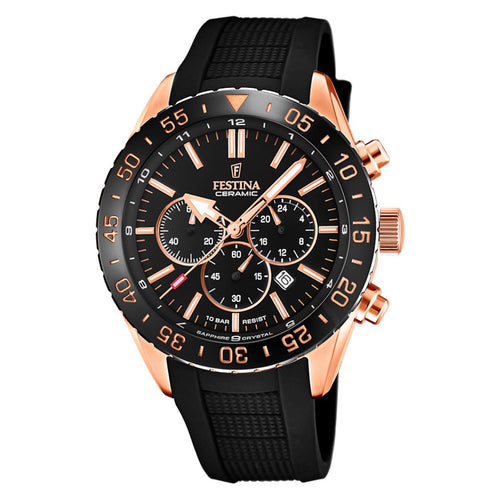 RELOJ DEPORTIVO PARA HOMBRE FESTINA CERAMIC F20516/2 - NEGRO