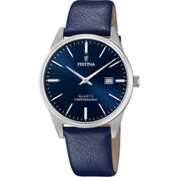 RELOJ EN CUERO PARA HOMBRE FESTINA CLASSIC F20512/3 - AZUL