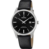 RELOJ EN CUERO PARA HOMBRE FESTINA CLASSIC METAL F20512/4 - NEGRO