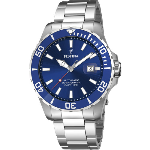 RELOJ CON CALENDARIO PARA HOMBRE FESTINA AUTOMATIC F20531/3 - PLATEADO