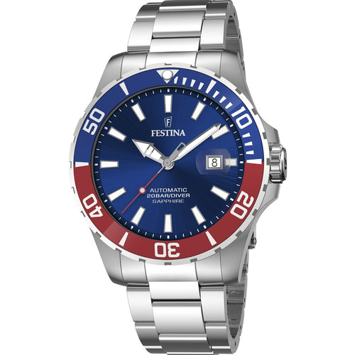 RELOJ CON CALENDARIO PARA HOMBRE FESTINA AUTOMATIC F20531/5 - PLATEADO